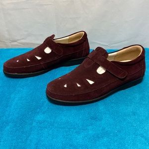 Propet Suede Ladybug Slip-On shoes